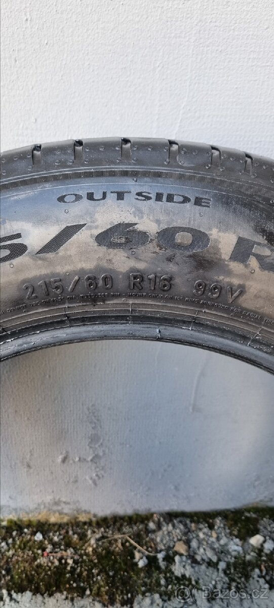 Letní pneumatiky 215/60 R16 - 2