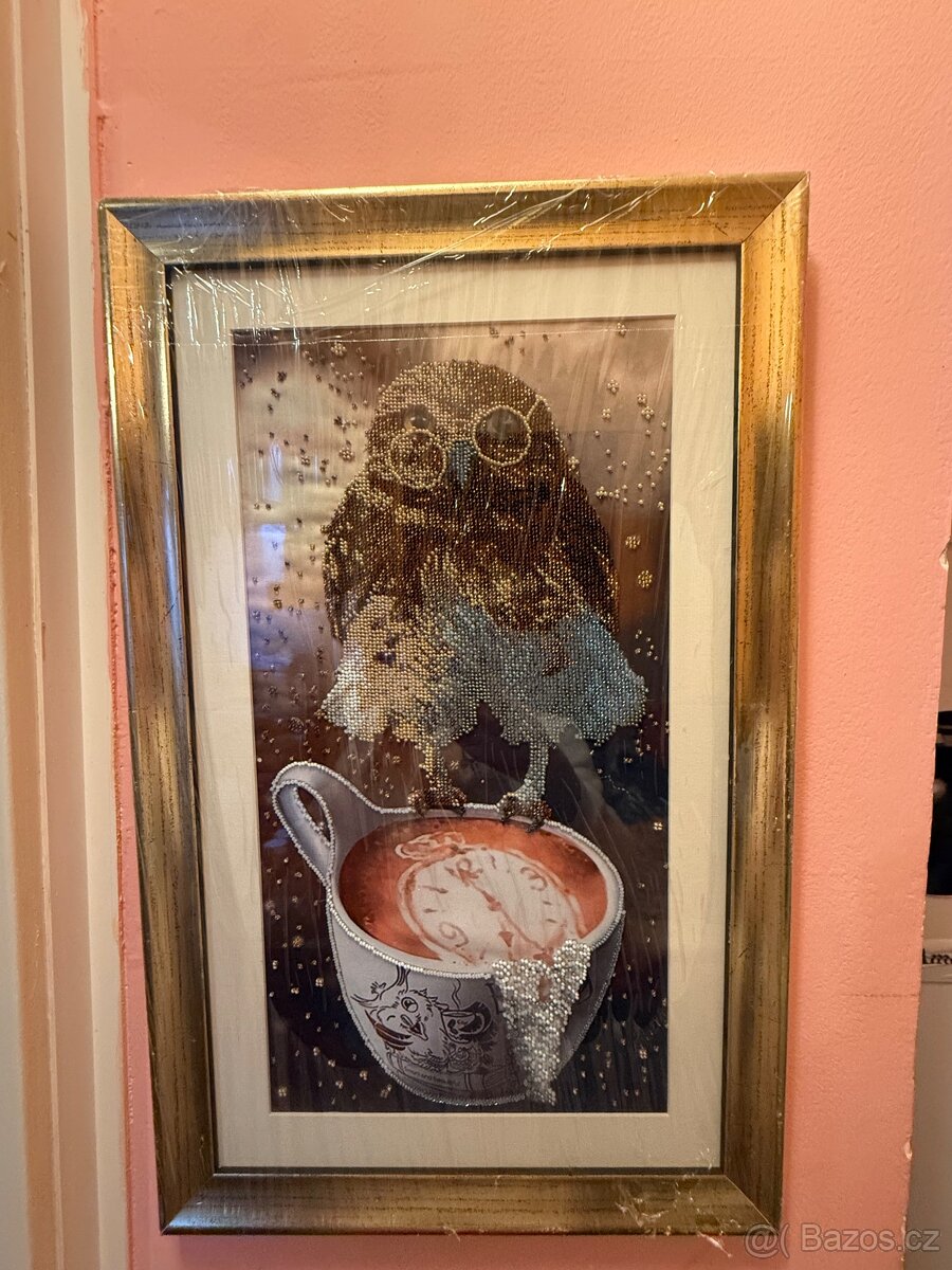 Obrazy ručně vyšívané jen vyrobené - 2