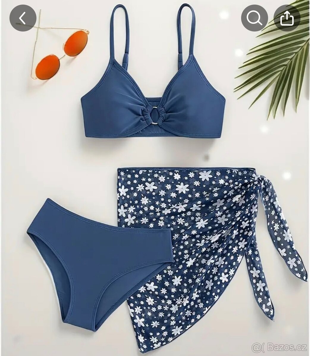 Dívčí plavky NOVÉ, vel. 14let - 2