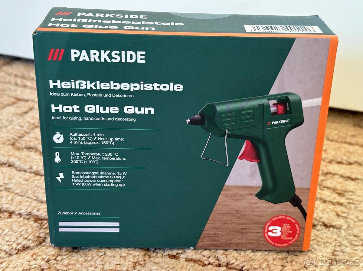 Tavná, lepící pistole Parkside - 2