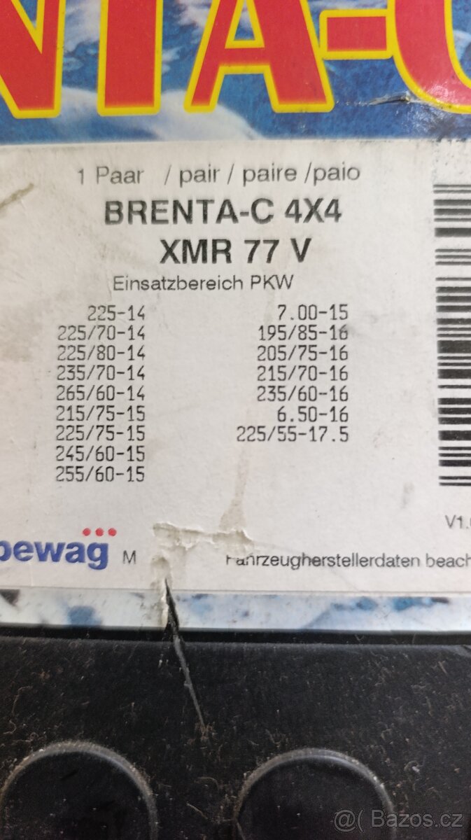 Sněhové řetezy PEWAG - 2