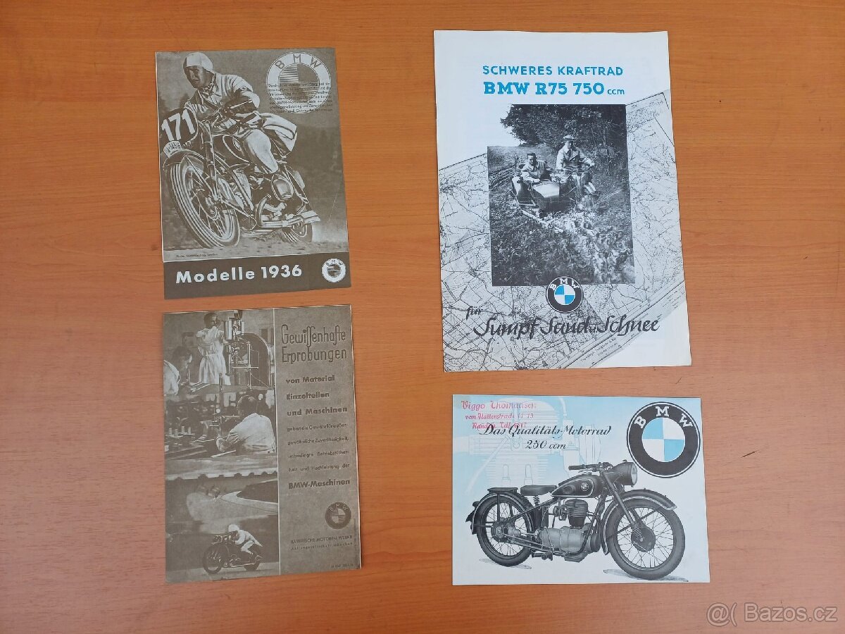 BMW veteráni - prospekty - katalogy - 2