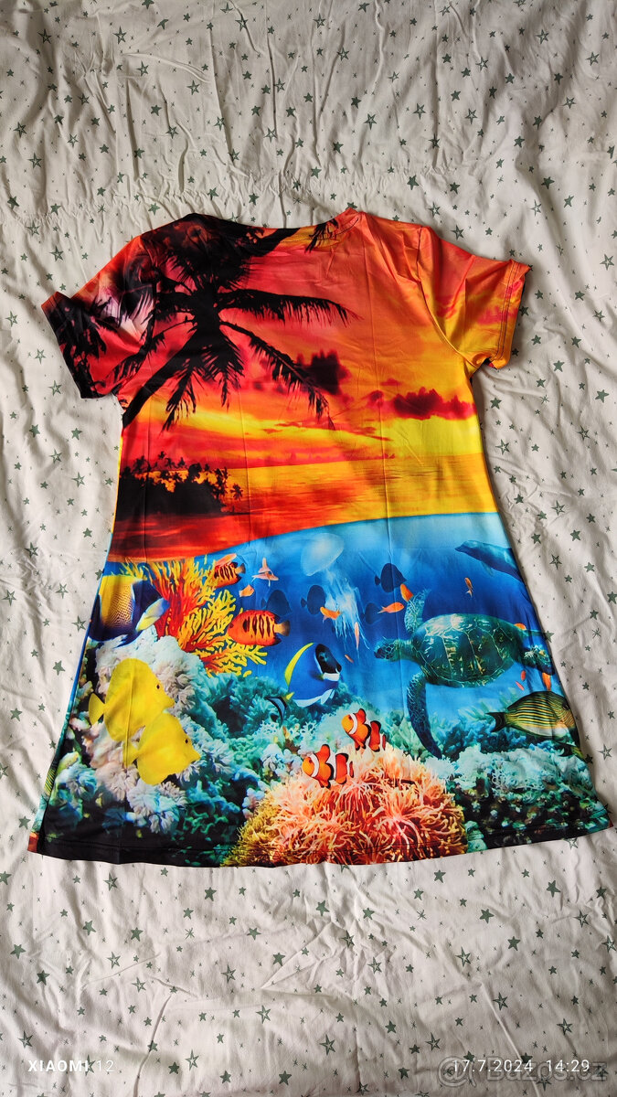 Nové šaty s 3D mořským motivem - 2