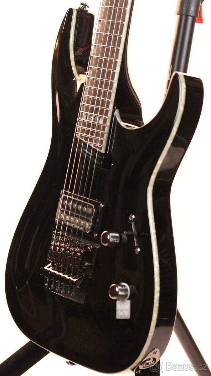 LTD MH 327 černá elektrická kytara - 2