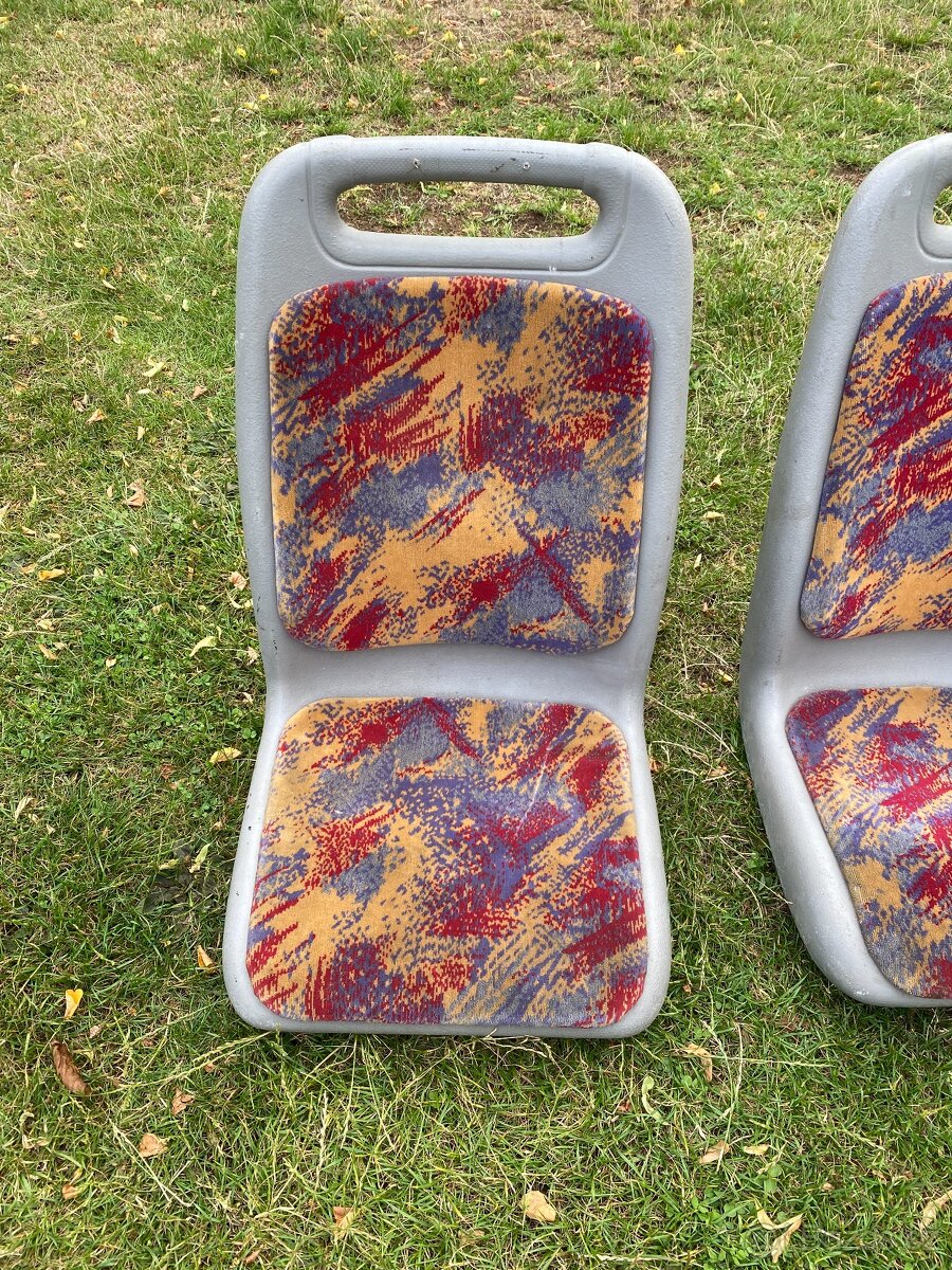 sedadlo autobus staré sedadlo autobusu čsad retro - 2