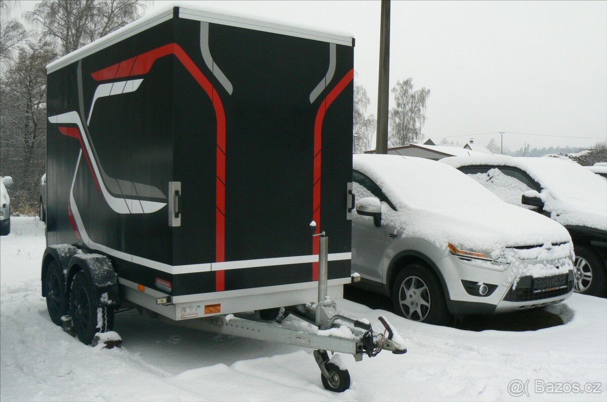 Přívěs Wörmann skříńový -2023 -pěkný stav - 2