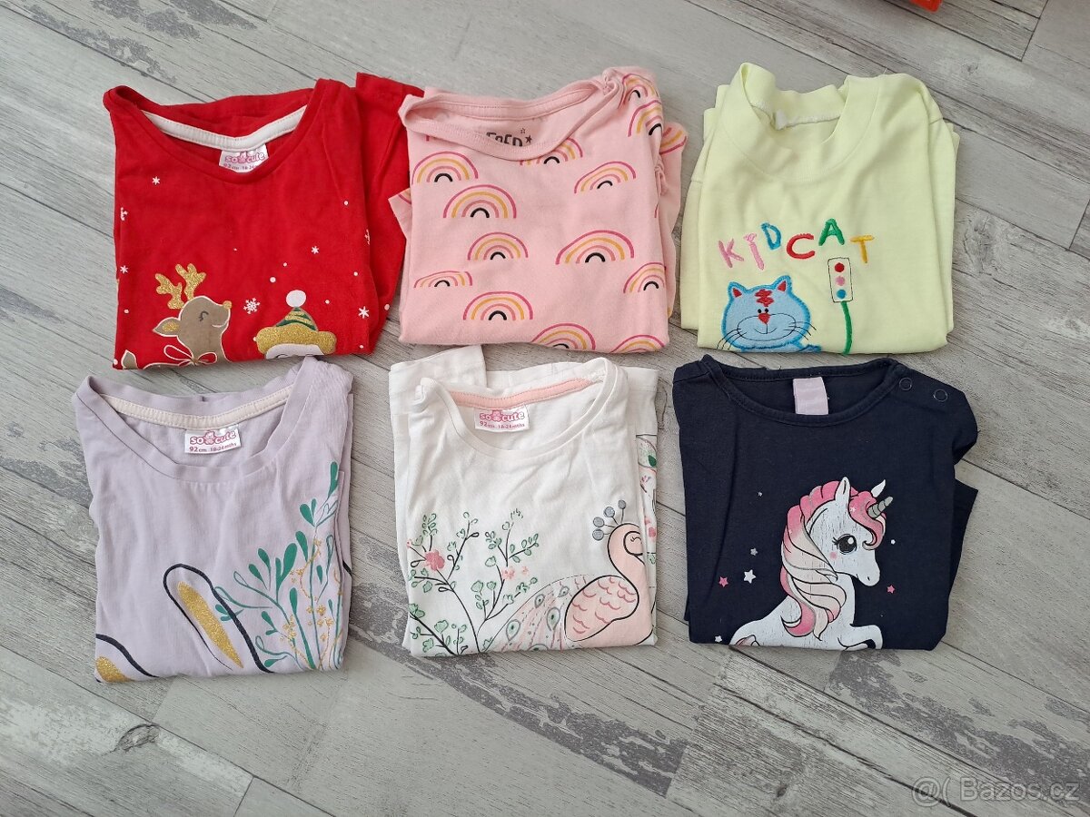 Dívčí mix oblečení 86/92 - 2