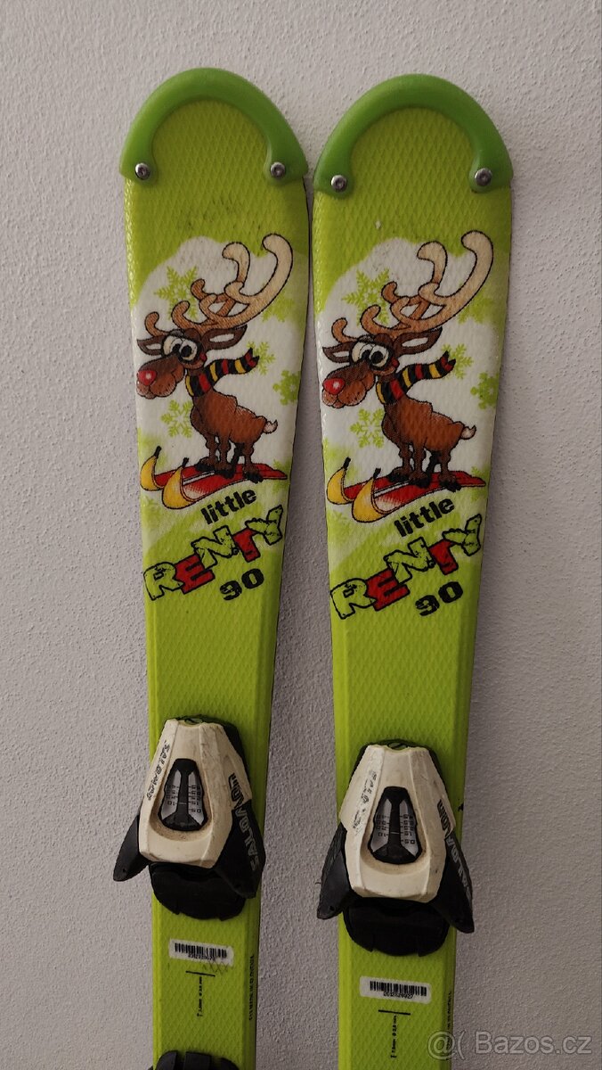 Dětské sjezdové lyže 90cm - 2