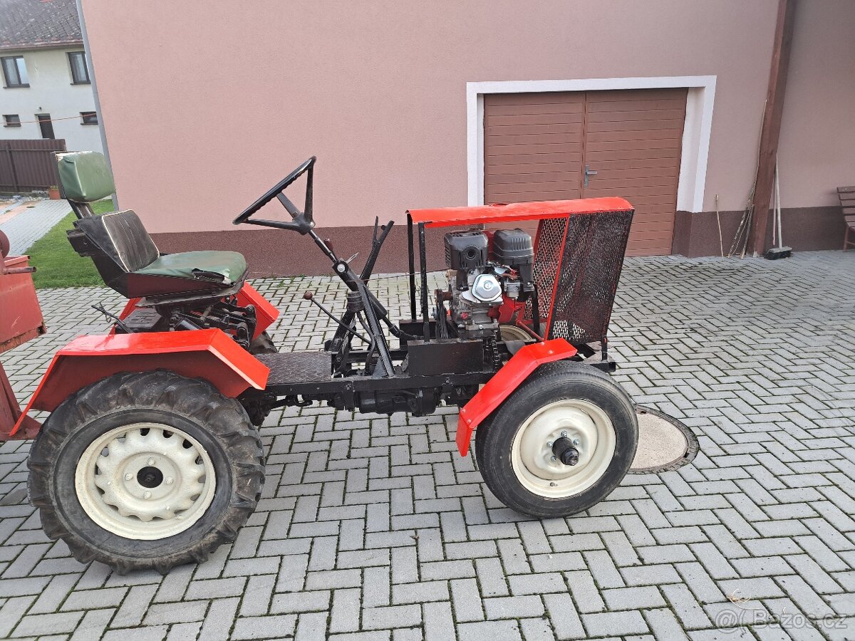 Malotraktor domácí výroby - 2