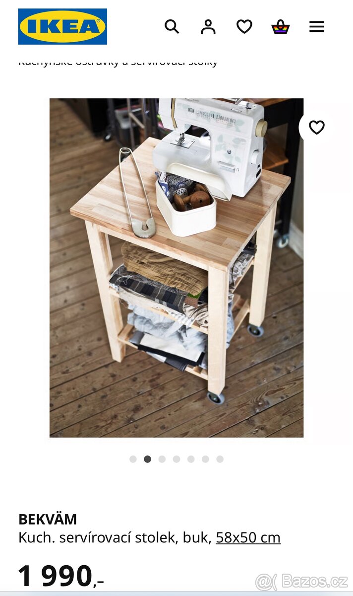 Pojízdný stolek - 2