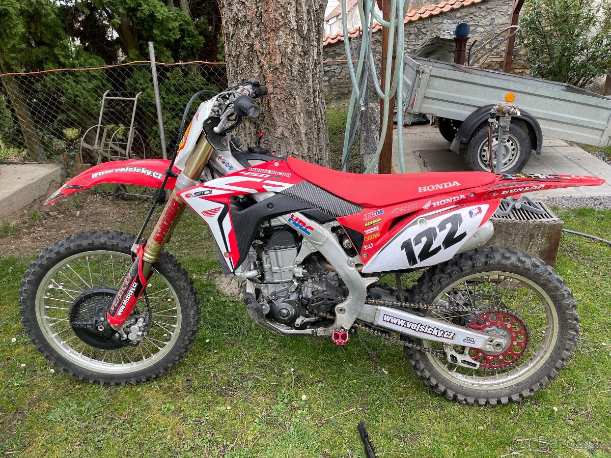 Crf 450 R-TOP stav,76 mth bez zásahu do motoru - 2