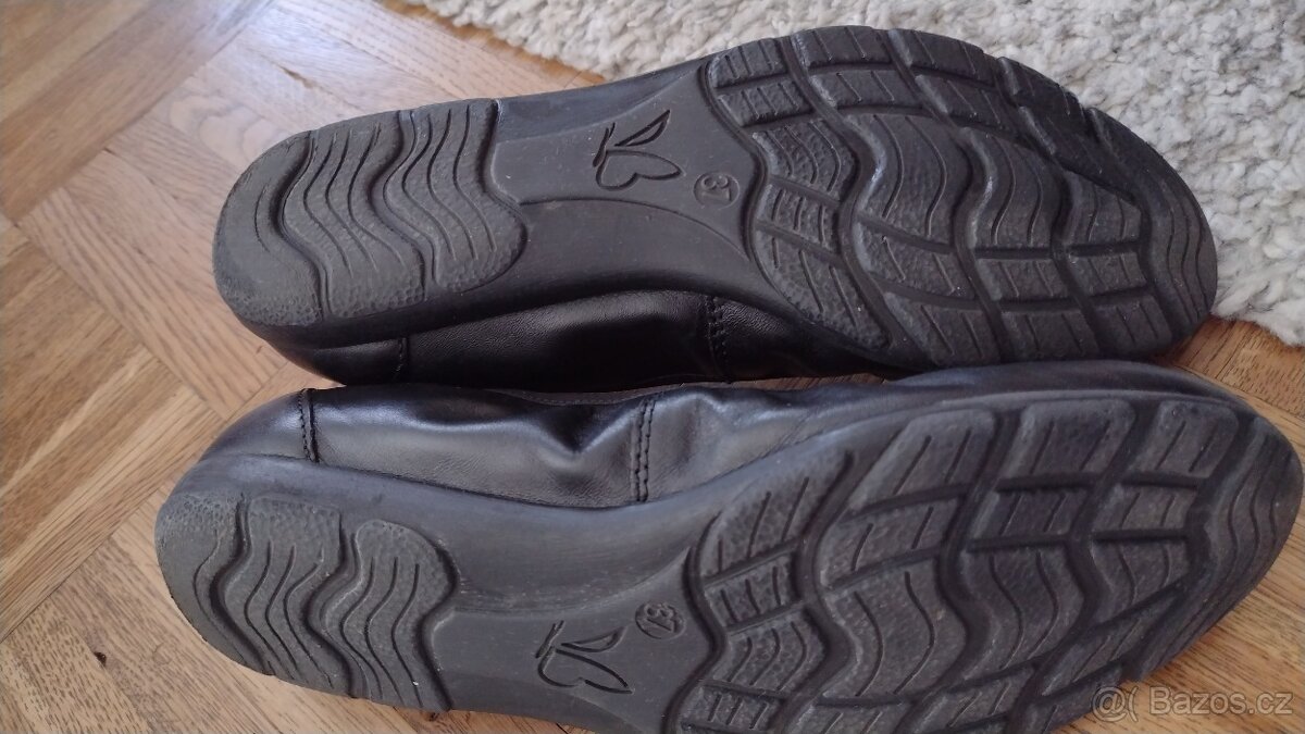 Kožené baleríny - 2