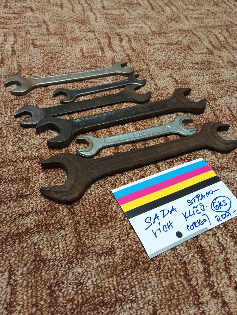 sada stranových klíčů 6 kusů pozůstalost - 2