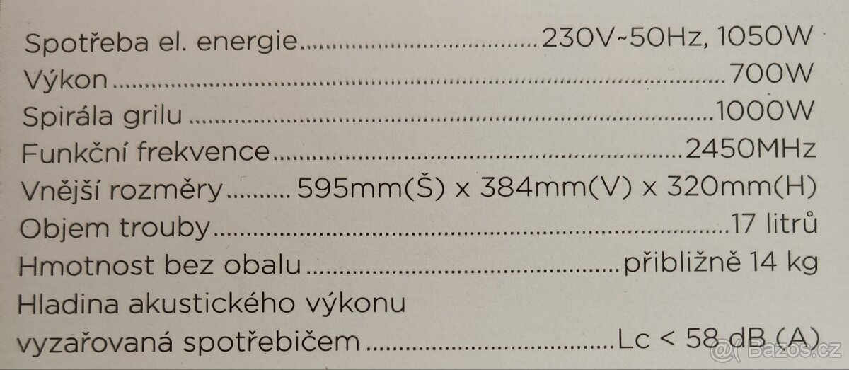 Vestavná mikrovlnná trouba - 2