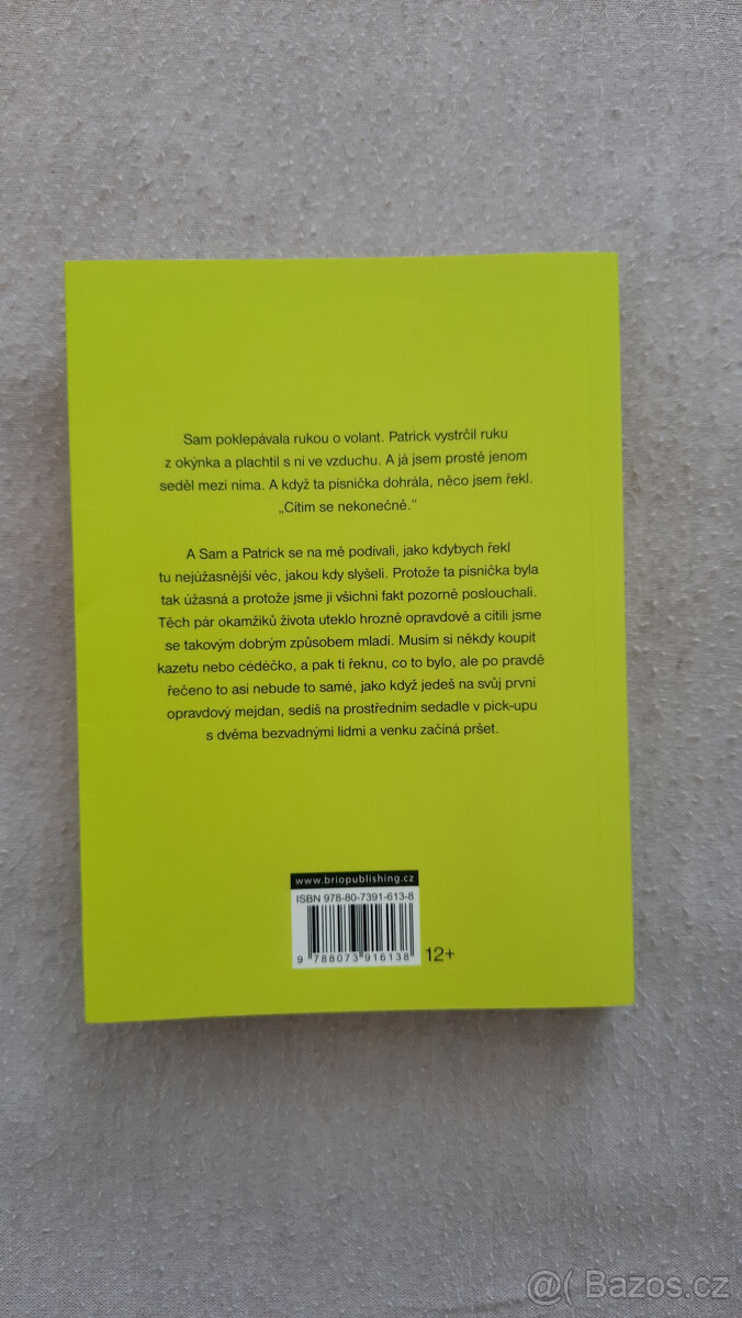 ten, kdo stojí v koutě (Stephen Chbosky) - 2