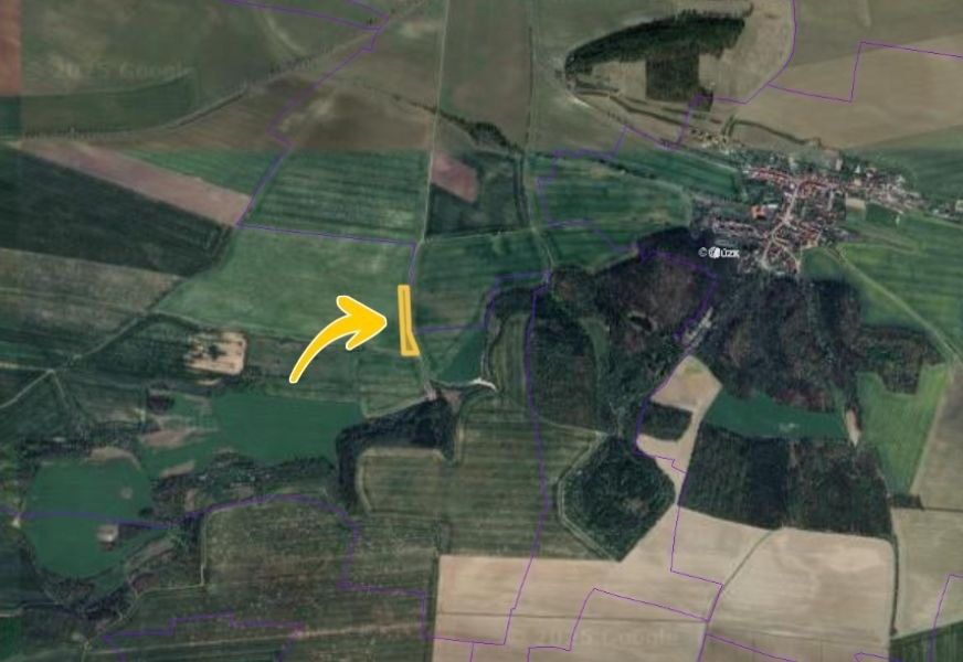 Prodej podílu 19/243 pole 482 m², Budyně nad Ohří - 2