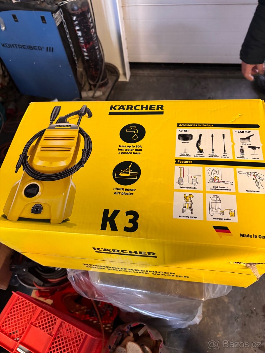 Karcher K3 classic + car kit - 2
