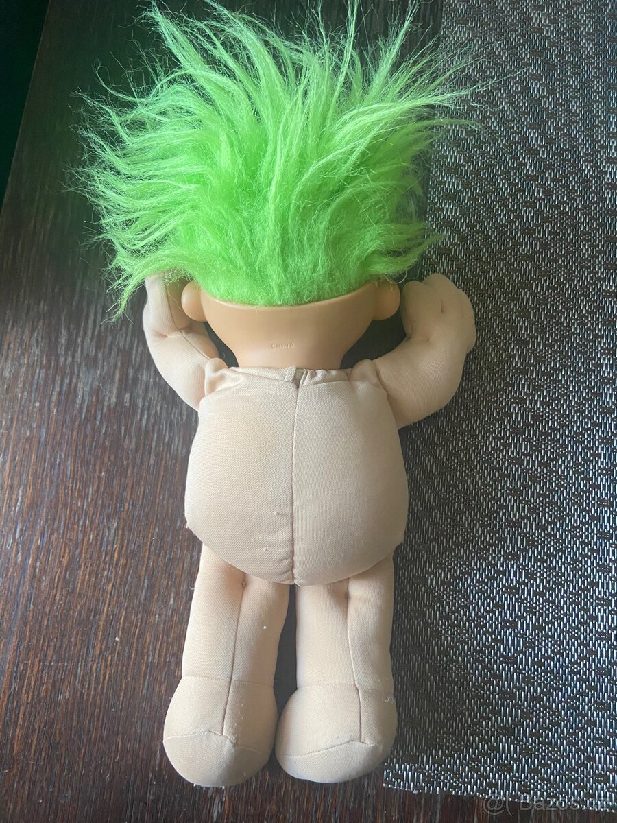 Trol - panenka, postavička 39 cm - 2