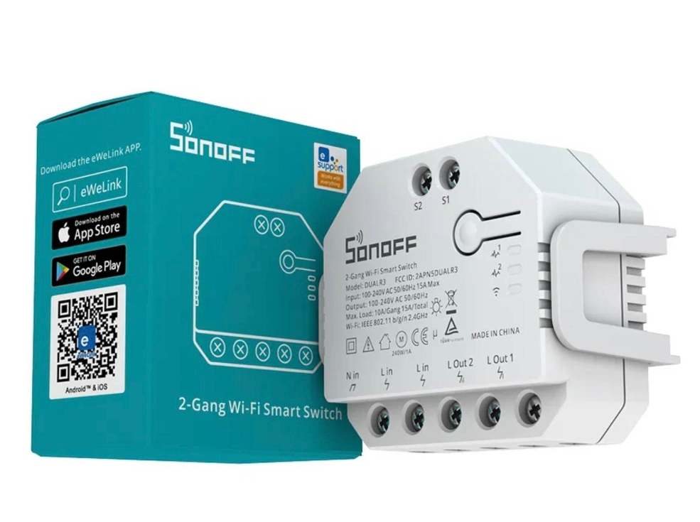 SONOFF Smart spínač Dual R3 Lite WiFi - 2