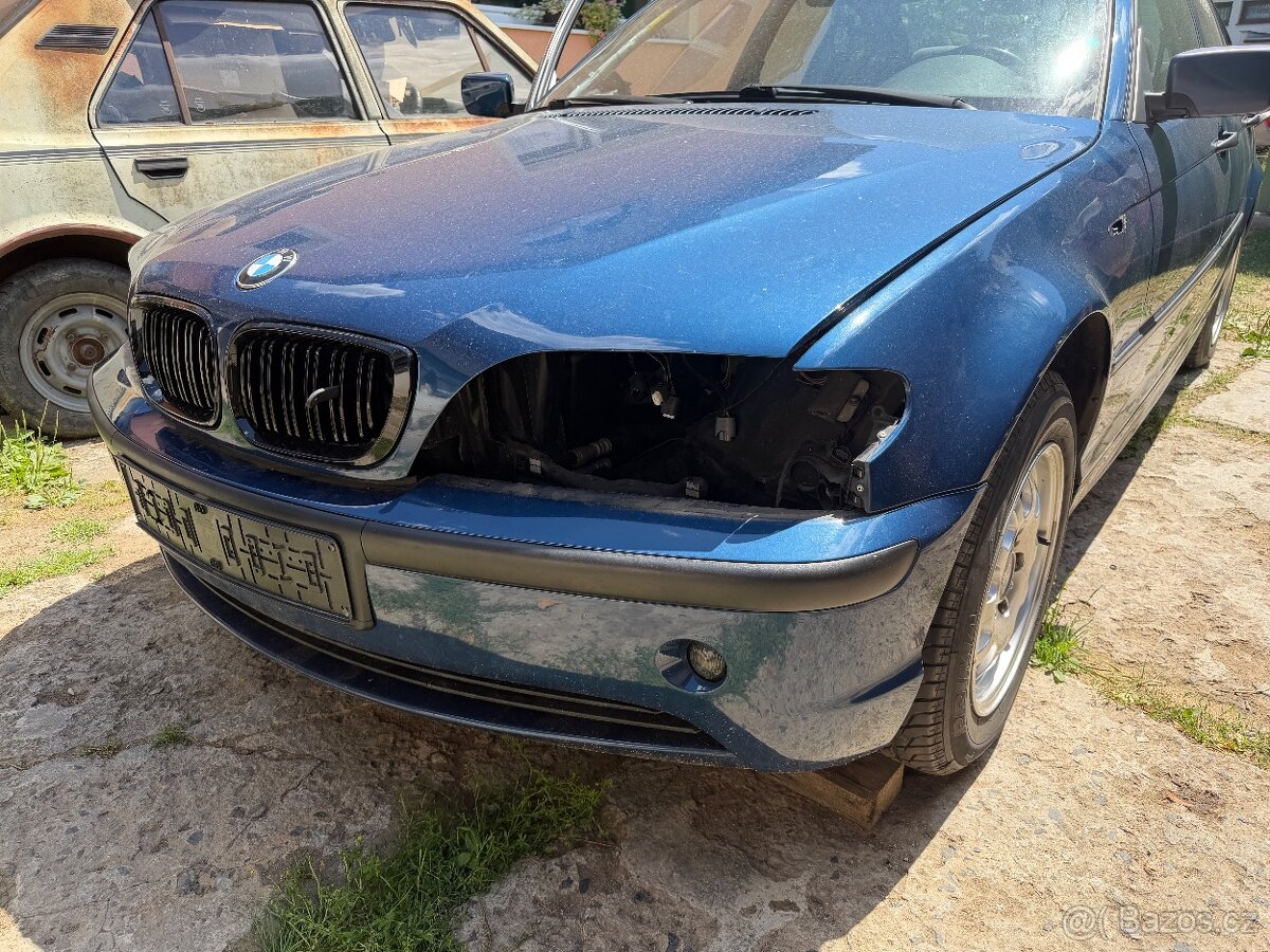 E46 sedan zadní a přední nárazník - 2