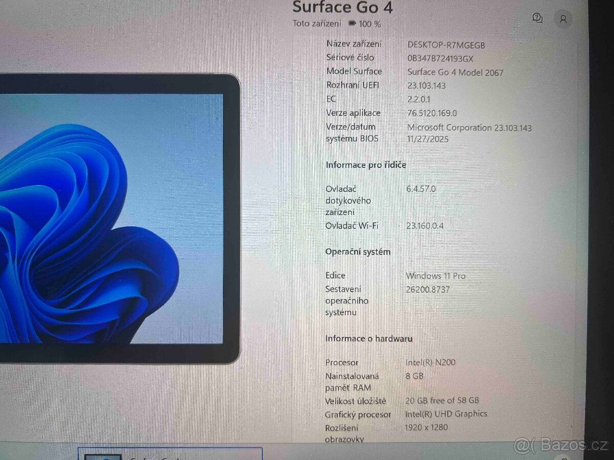 🔥 Microsoft Surface Go 4 – TOP stav, rychlý, lehký, - 2
