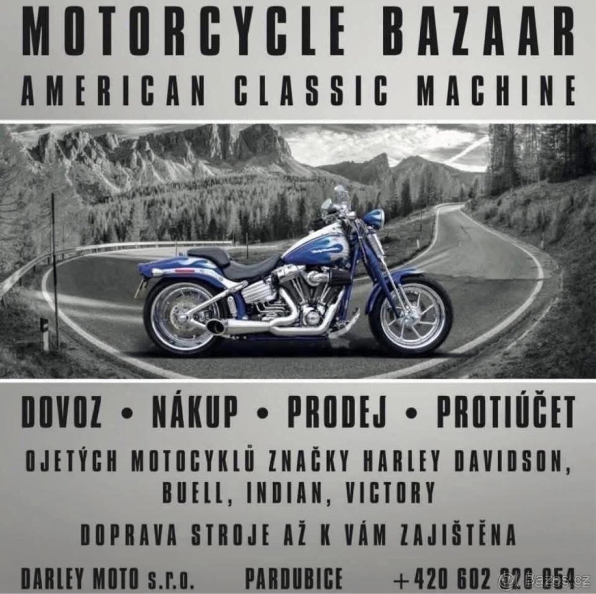Nosič Harley - Davidson. - 2