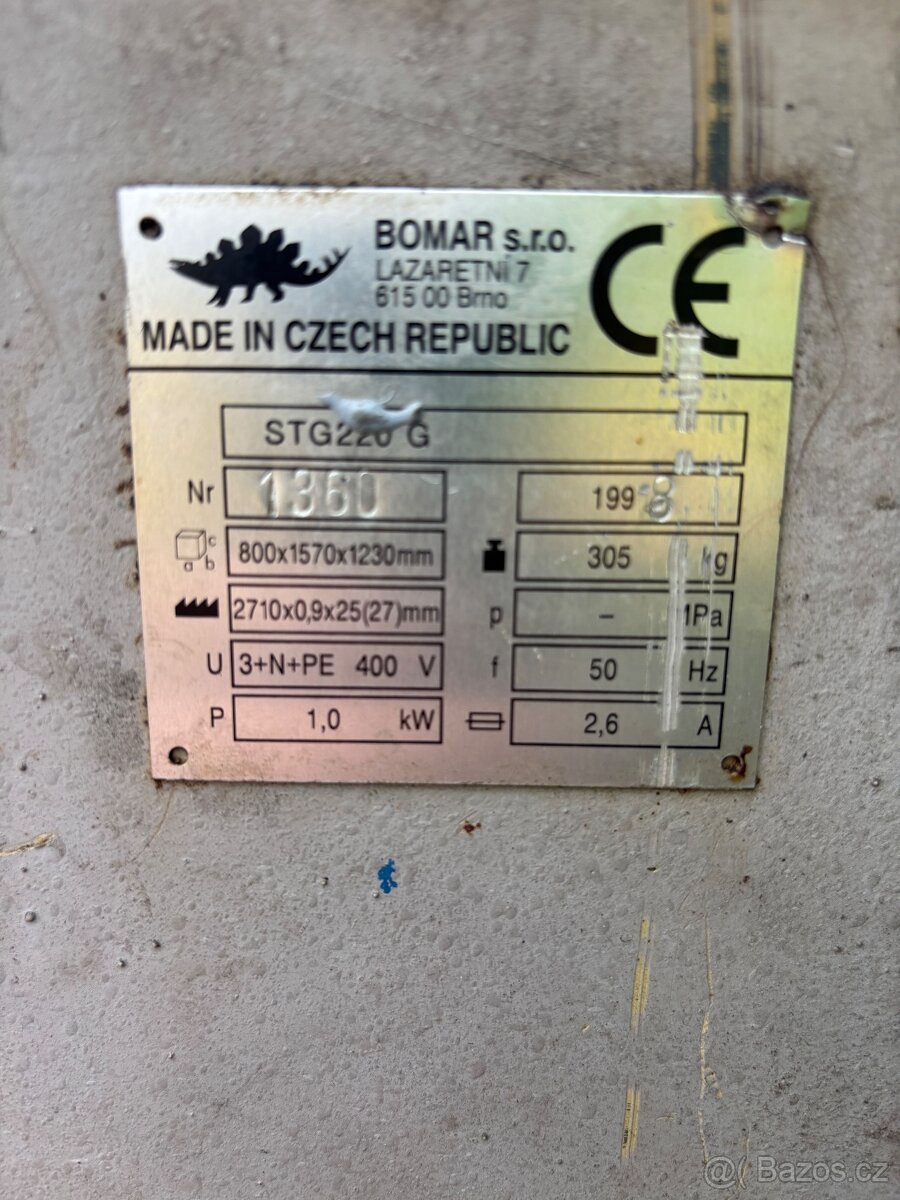 Bomar pila pásová - 2