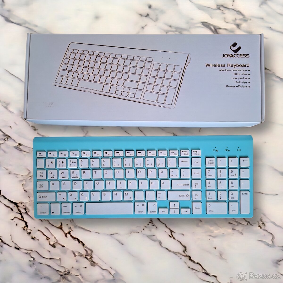 JOYACCESS Bluetooth, bezdrátová klávesnice (nepoužité) - 2