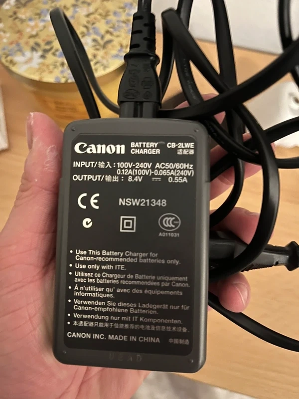 Nabíječka Canon CB-2LWE - 2