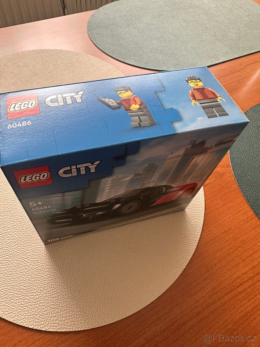 Lego city elektrické superauto. - 2