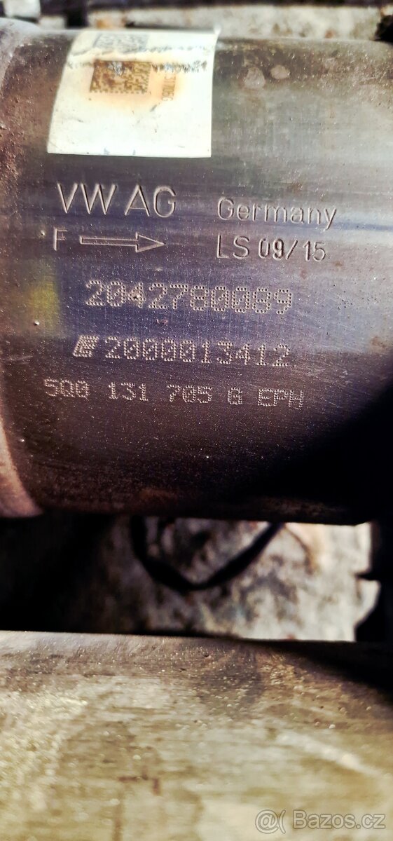 Dpf filtr Škoda Audi Vw 5Q0131705 G - 2