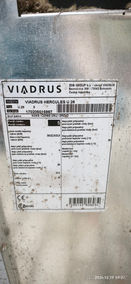 Kotel Viadrus U 26 - 2