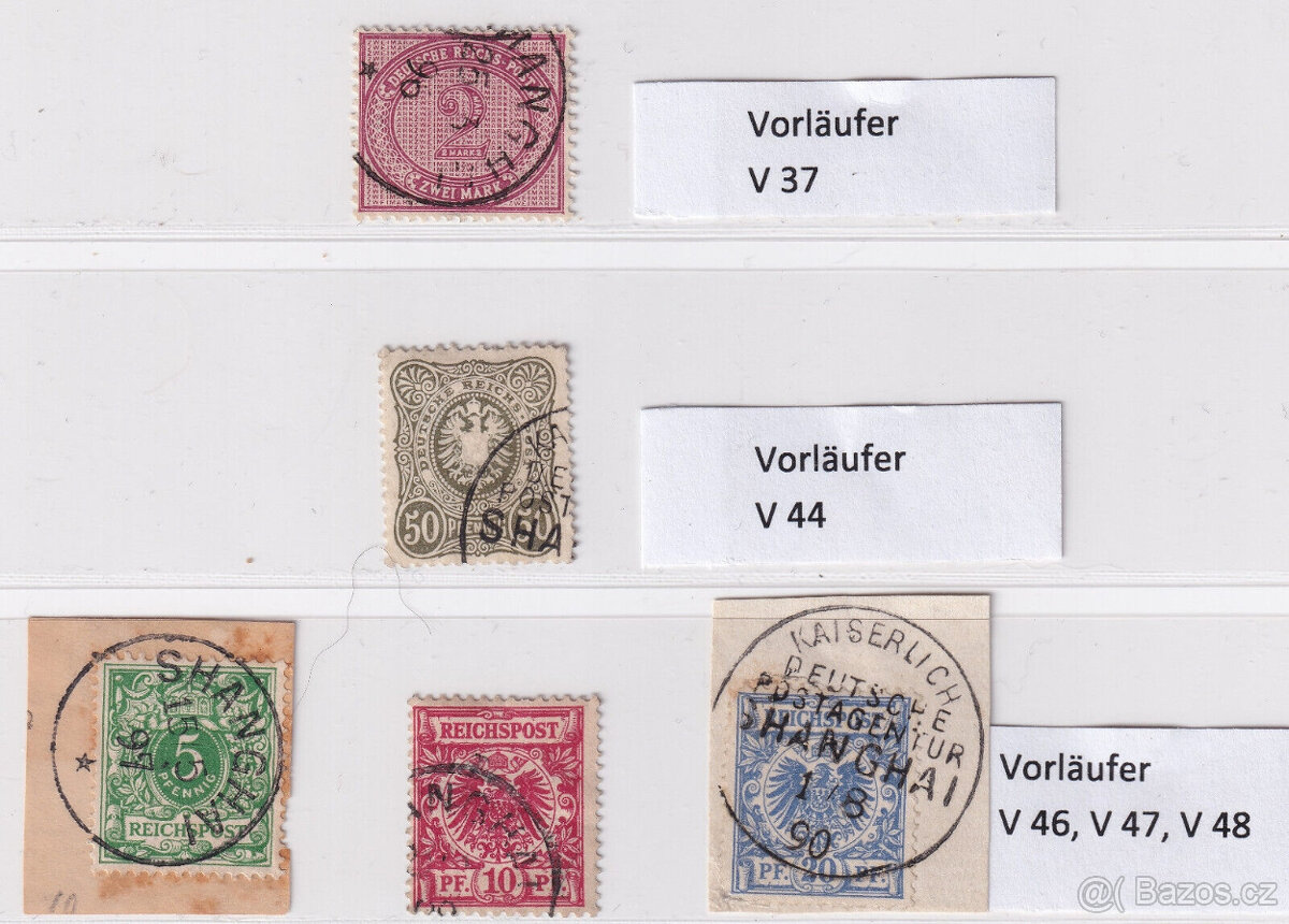 Kolonie a zahraniční pošty, zrušená sbírka v albu - 2