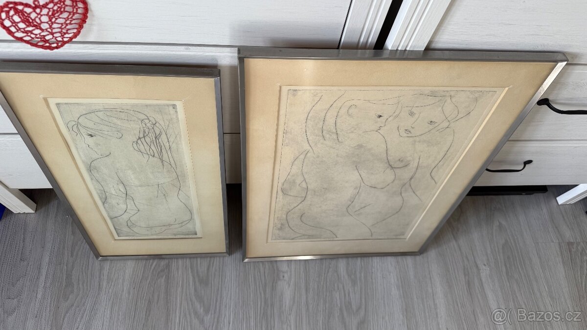 Jaroslav Blažek – kresba tuší? - 2