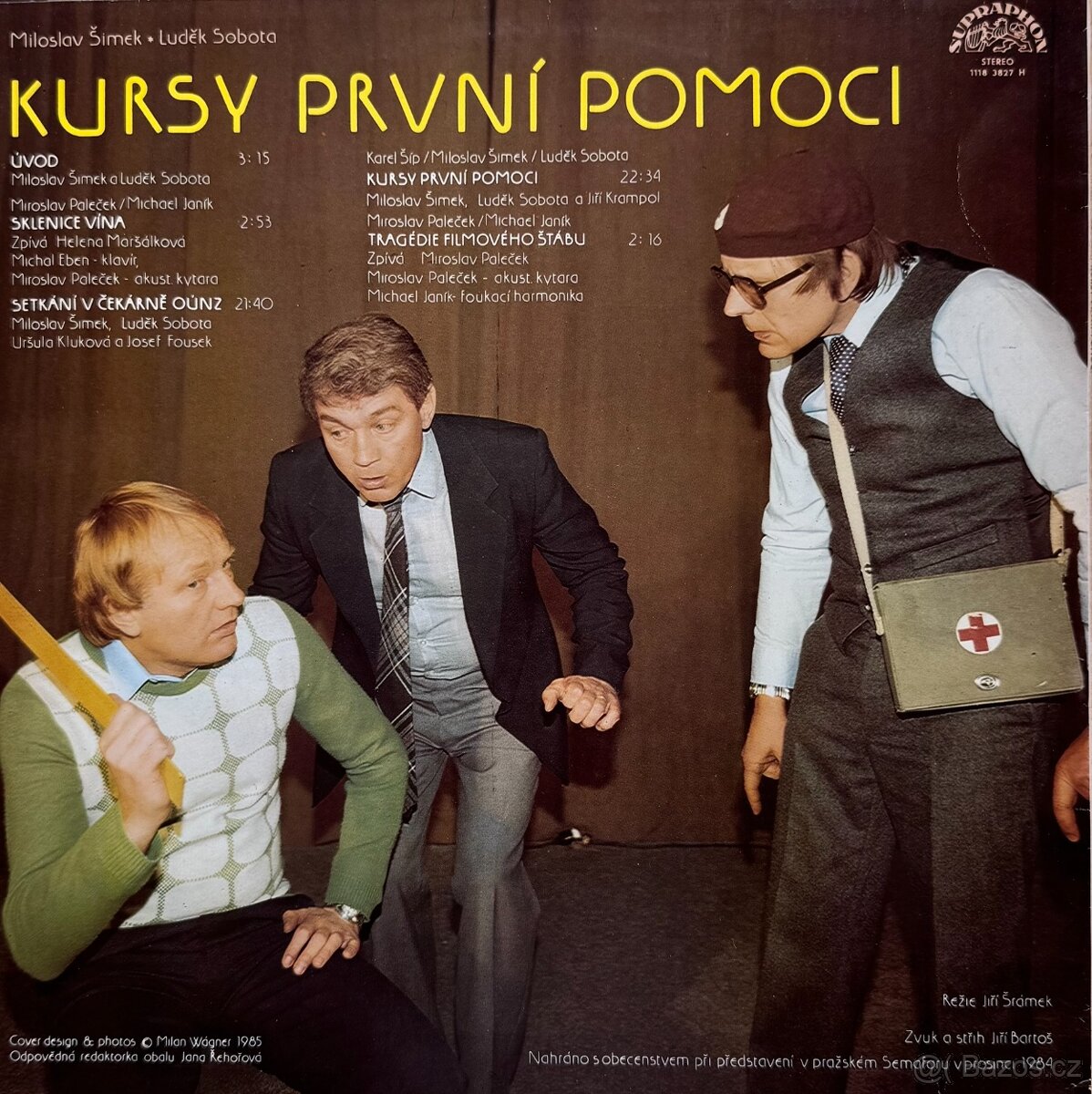 LP - Kurzy první pomoci - Miroslav Šimek - L.Sobota - 2