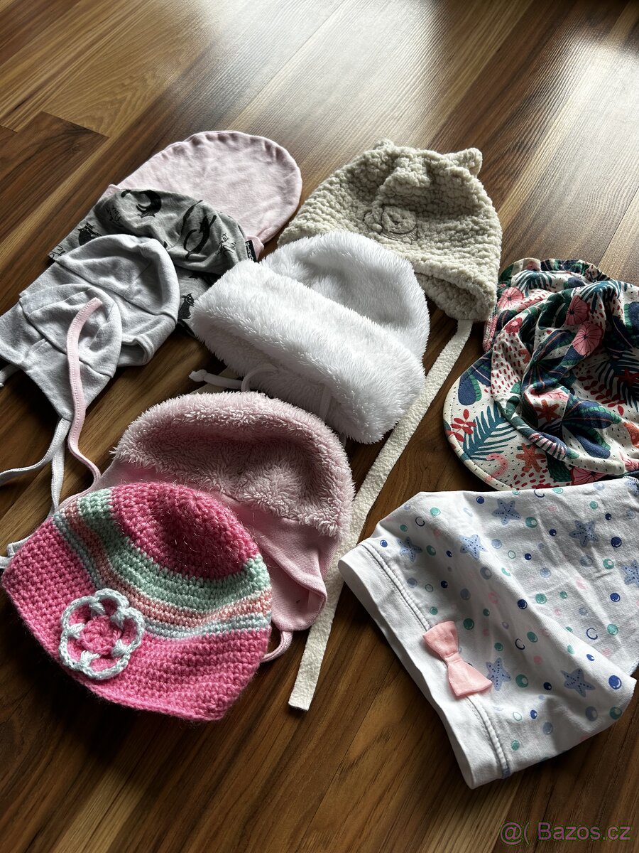 dětské čepice - 2