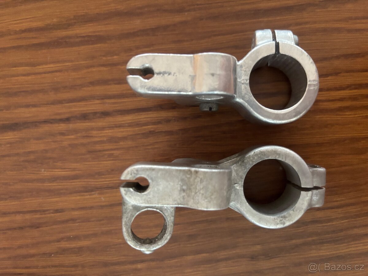 Hliníkové objímky ČZ moto - 2