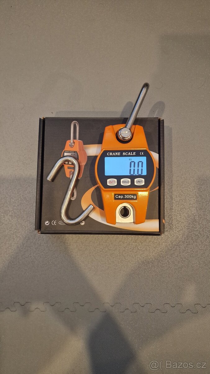 Závěsná váha nosnost 300 kg, kovová - 2