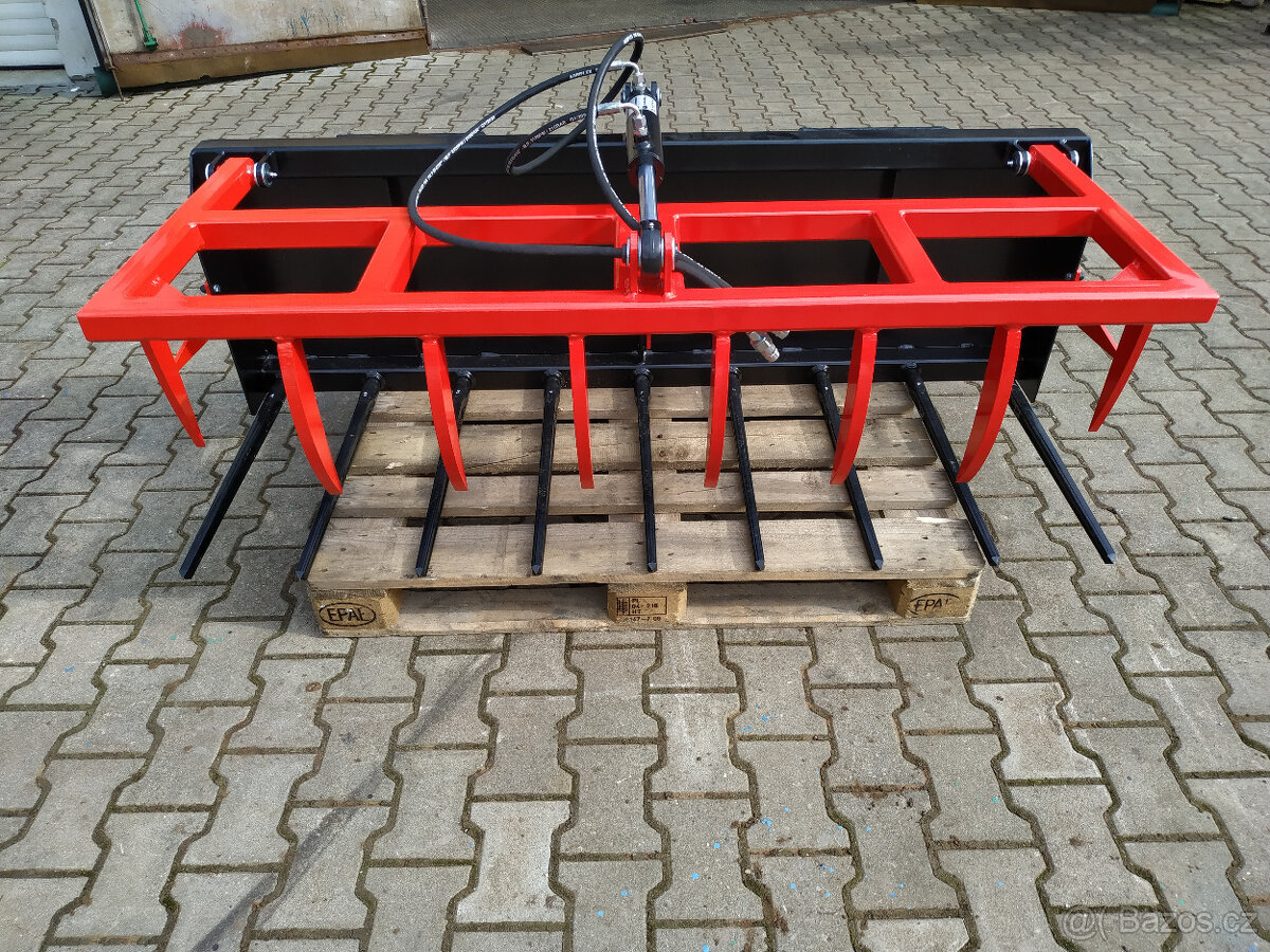 Drapákové vidle na smykový nakladač BOBCAT - 2