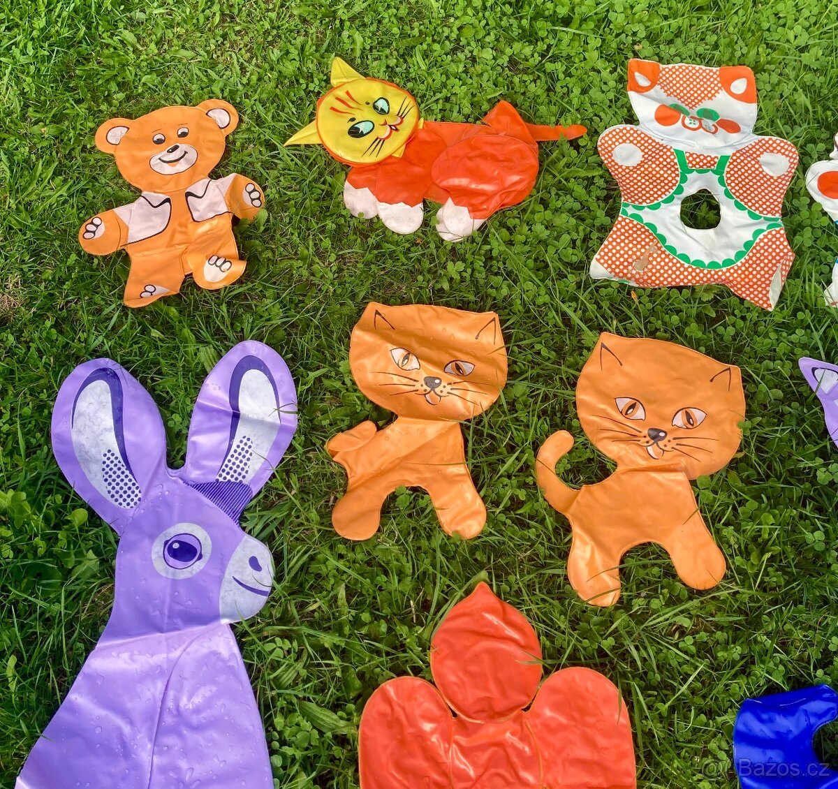 Retro dětské nafukovací hračky - 2