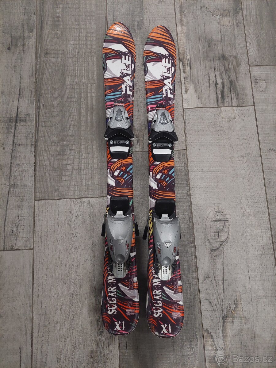 Dětské lyže 80cm, boty 17,5cm - 2