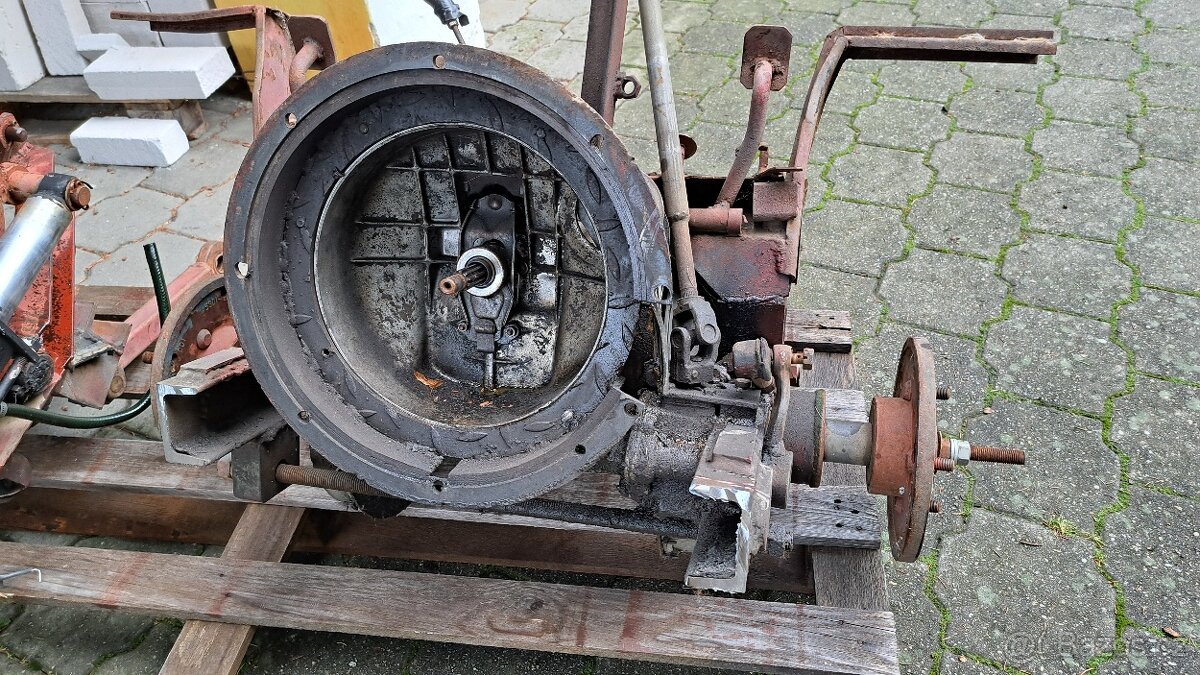 Zadní náprava na malotraktor - 2