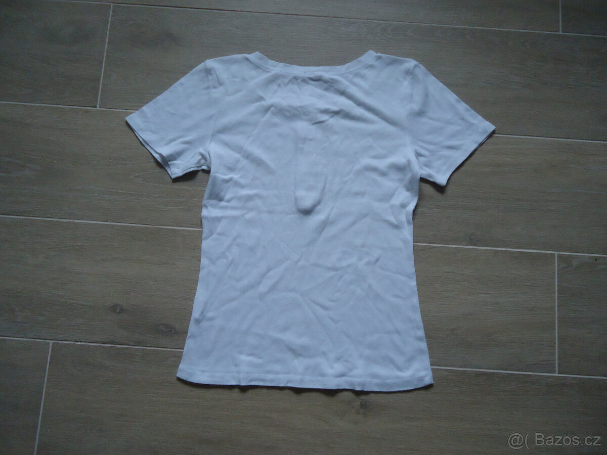 Dámské bílé tričko - 2