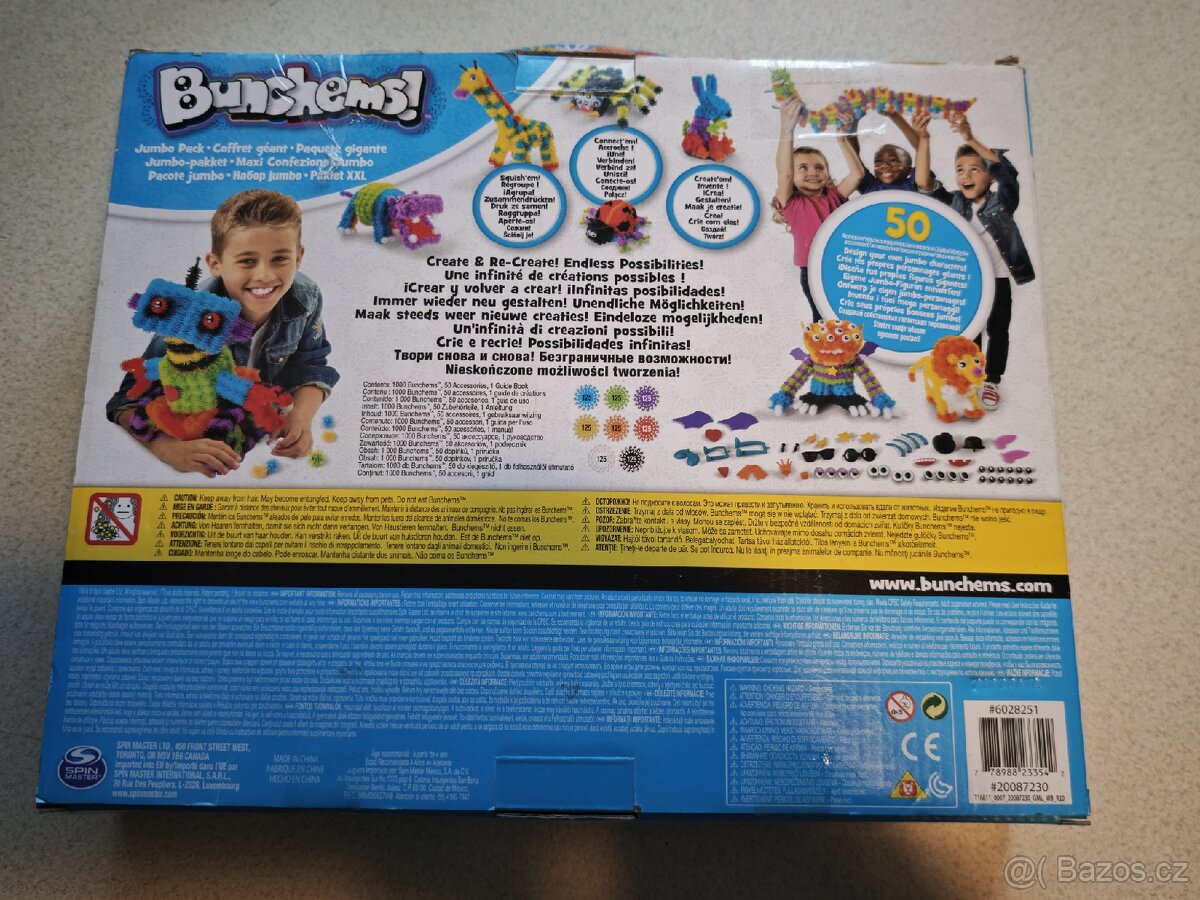 Bunchems jumbo balení - 1000 ks - 2