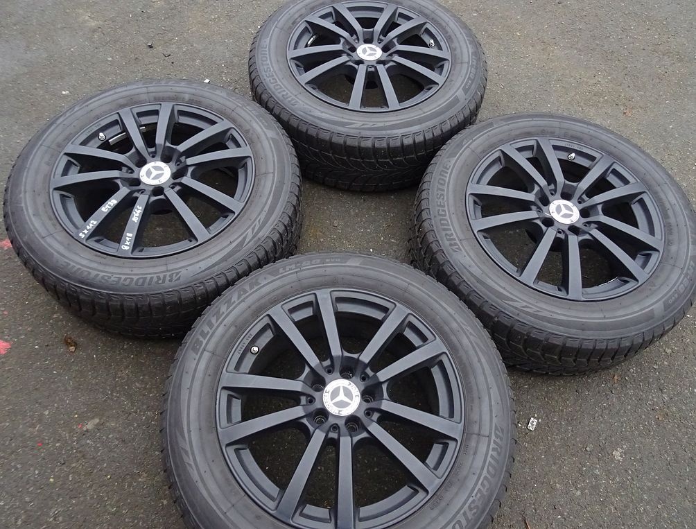 Alu disky na Mercedes GLC, 18", 5x112,ET 38, zimní sada - 2