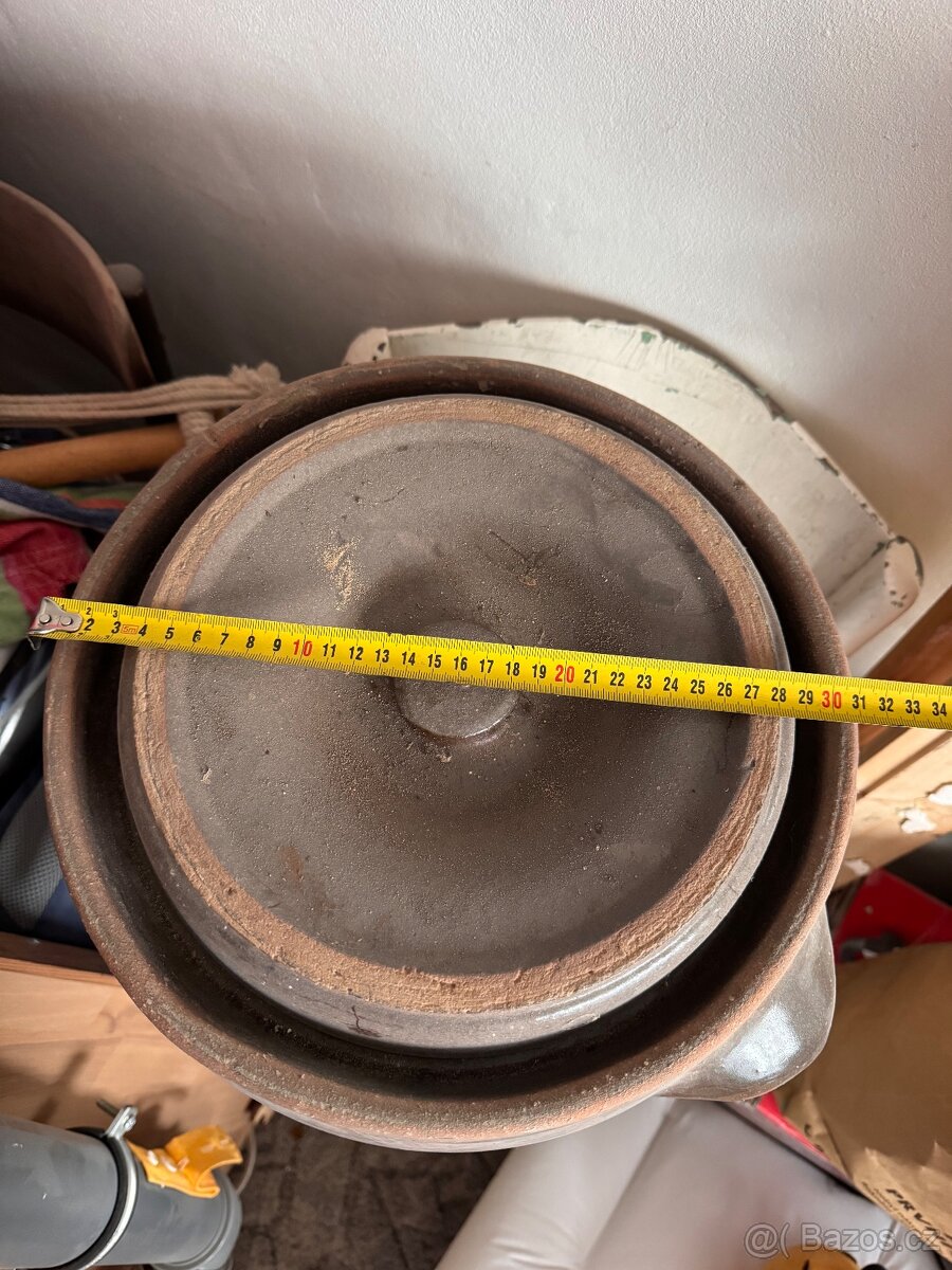 Keramický sud na zelí 40l - 2