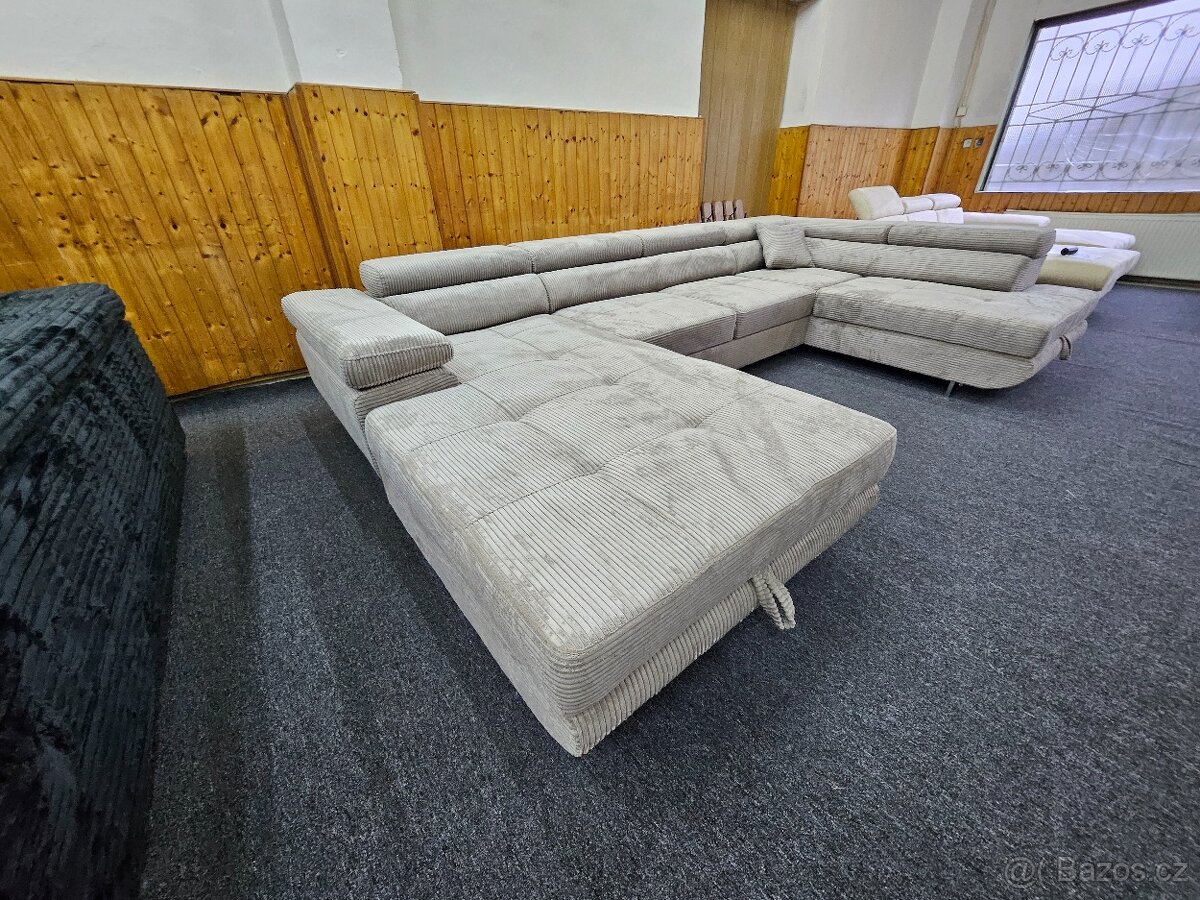 SEDACÍ SOUPRAVA TVARU - U - 2