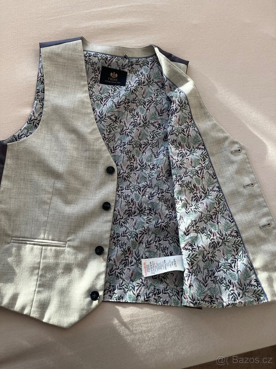 Společenská vesta pro kluka 10 let - 2