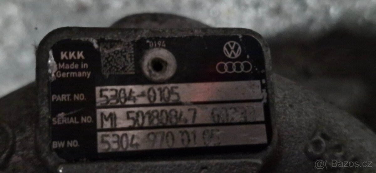 Turbo biturbo 2.0 tdi cdca cdba - 2