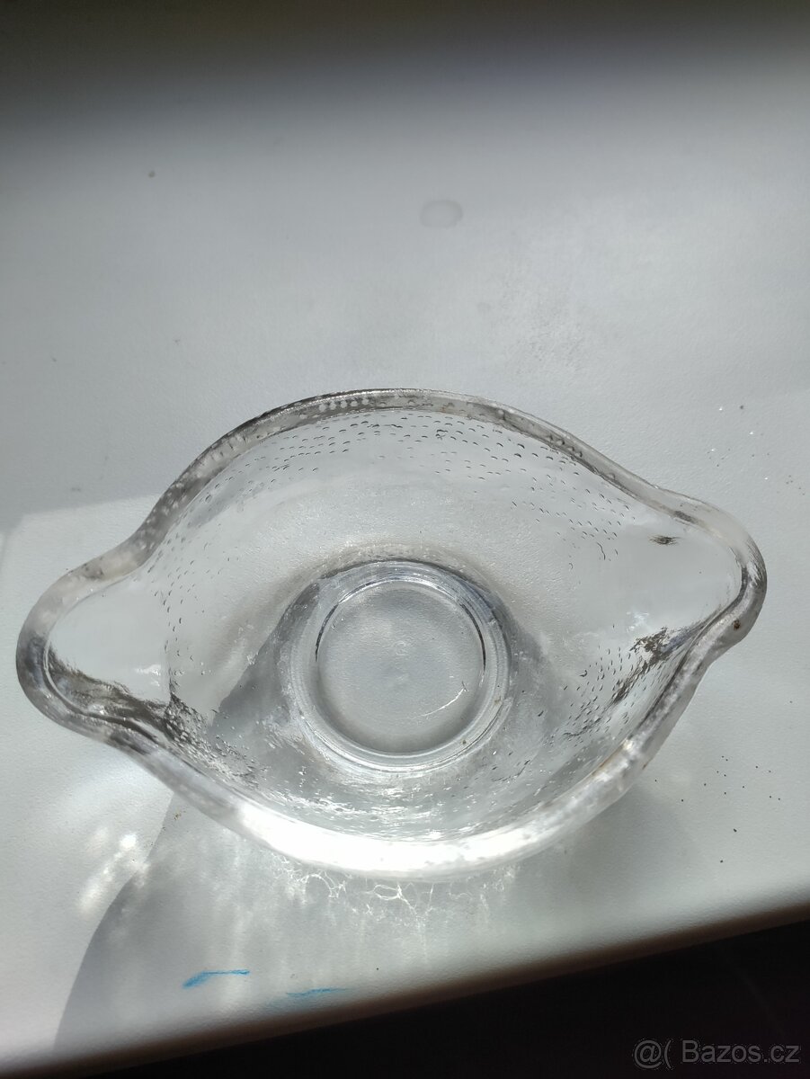 Skleněná miska tvar citronu - 2